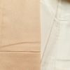 付け下げ 良品 一つ紋付き スワトウ刺繍 相良刺繍 正絹 古典柄 袷仕立て 橙_画像31