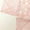 小紋 絞り 総絞り 正絹 古典柄 袷仕立て ピンク_画像15