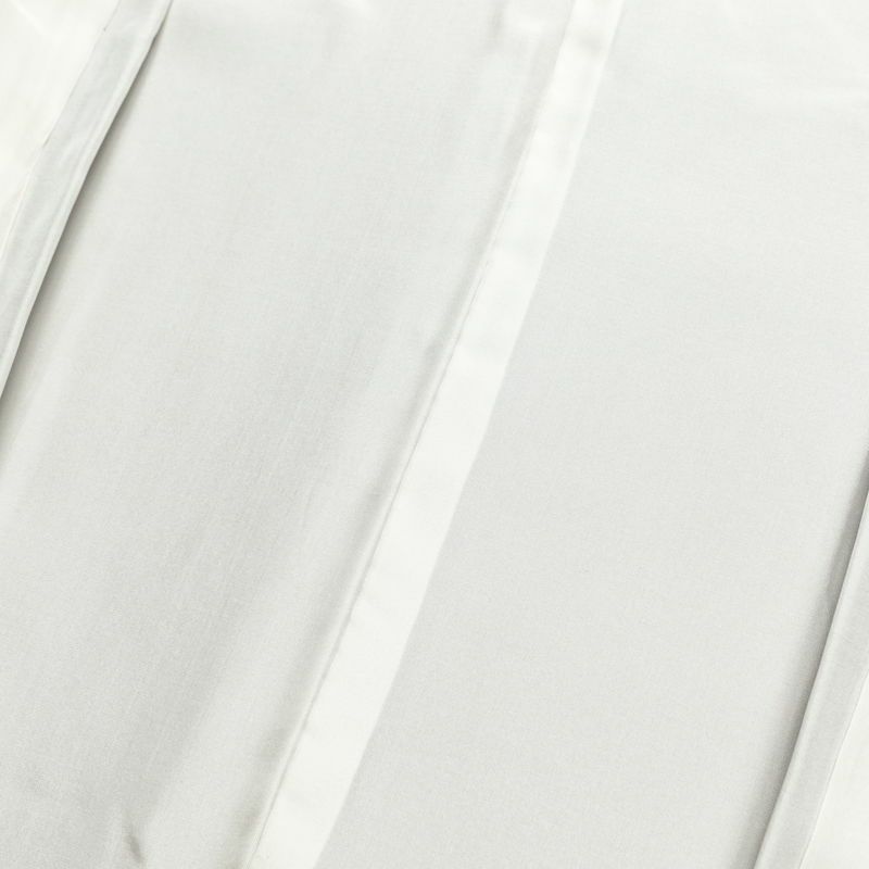 付け下げ 一つ紋付き 正絹 木の葉・植物柄 袷仕立て 身丈157cm 裄丈65cm 金彩 刺繍 小豆・エンジ_画像19