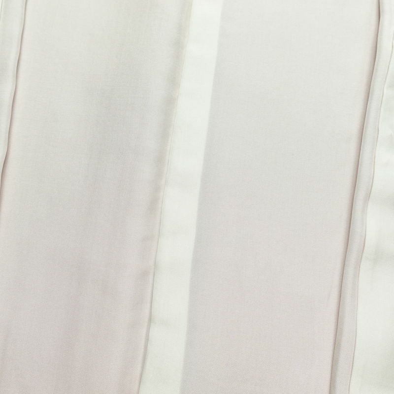 訪問着 正絹 古典柄 袷仕立て 身丈164cm 裄丈66cm 金彩 扇子 菊 蝶 ピンク_画像18