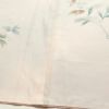 付け下げ 正絹 木の葉・植物柄 袷仕立て 身丈154.5cm 裄丈65cm 金彩 刺繍 ぼかし ピンク_画像10