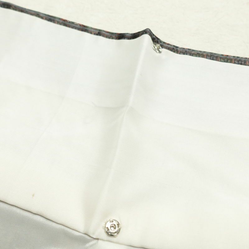 小紋 正絹 幾何学柄・抽象柄 袷仕立て 身丈151cm 裄丈64.5cm 着物 多色使い_画像16