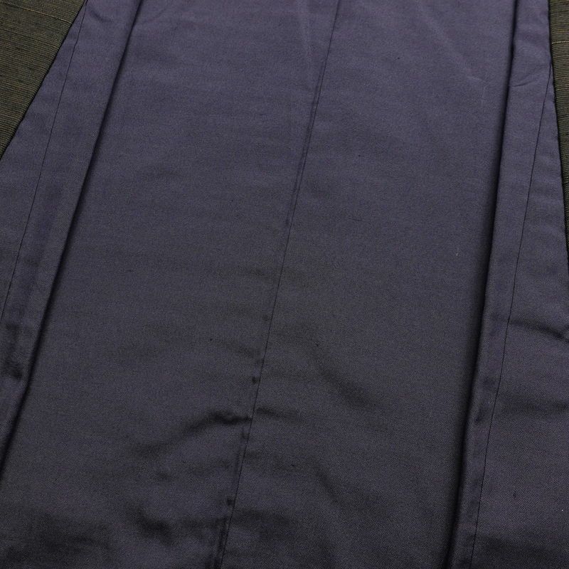 男性用 紬着物 良品 アンサンブル セット品 正絹 無地 袷仕立て 身丈144.5cm 裄丈68.5cm 茶_画像13