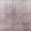 紬 良品 正絹 木の葉・植物柄 袷仕立て 身丈156.5cm 裄丈66.5cm 紫・藤色_画像6