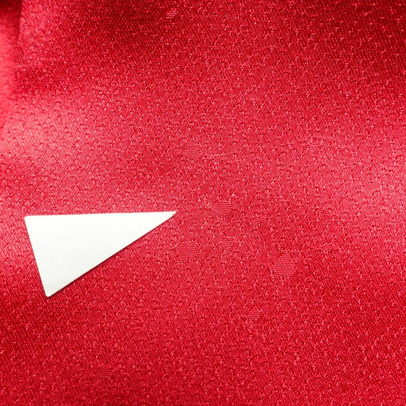 振袖 正絹 蝶・昆虫柄 袷仕立て 身丈164cm 裄丈66.5cm 箔 金彩 赤 ピンク_画像15