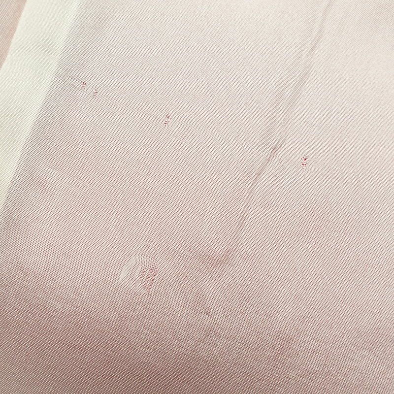 振袖 正絹 蝶・昆虫柄 袷仕立て 身丈164cm 裄丈66.5cm 箔 金彩 赤 ピンク_画像19