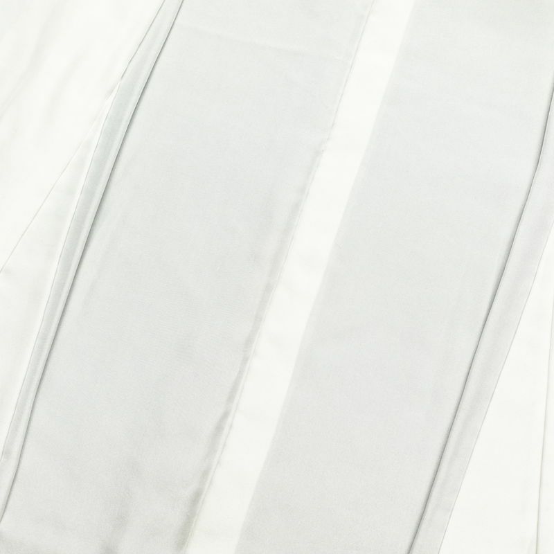 紬 良品 正絹 古典柄 袷仕立て 身丈159cm 裄丈67cm 紬着物 青・紺_画像19