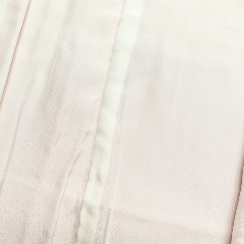 訪問着 美品 しつけ糸付き 落款入り 縮緬 正絹 花柄 袷仕立て 身丈163cm 裄丈67.5cm 共八掛 ピンク_画像18