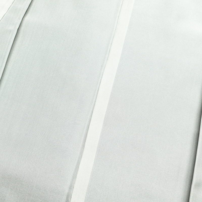 大島紬 良品 証紙あり しつけ糸付き 正絹 幾何学柄・抽象柄 袷仕立て 身丈161cm 裄丈63.5cm 黒_画像17