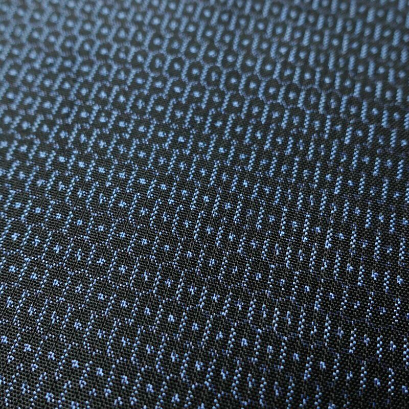 男性用 紬着物 良品 アンサンブル しつけ糸付き 正絹 亀甲柄 袷仕立て 身丈146cm 裄丈70cm 着物羽織セット 青・紺_画像8