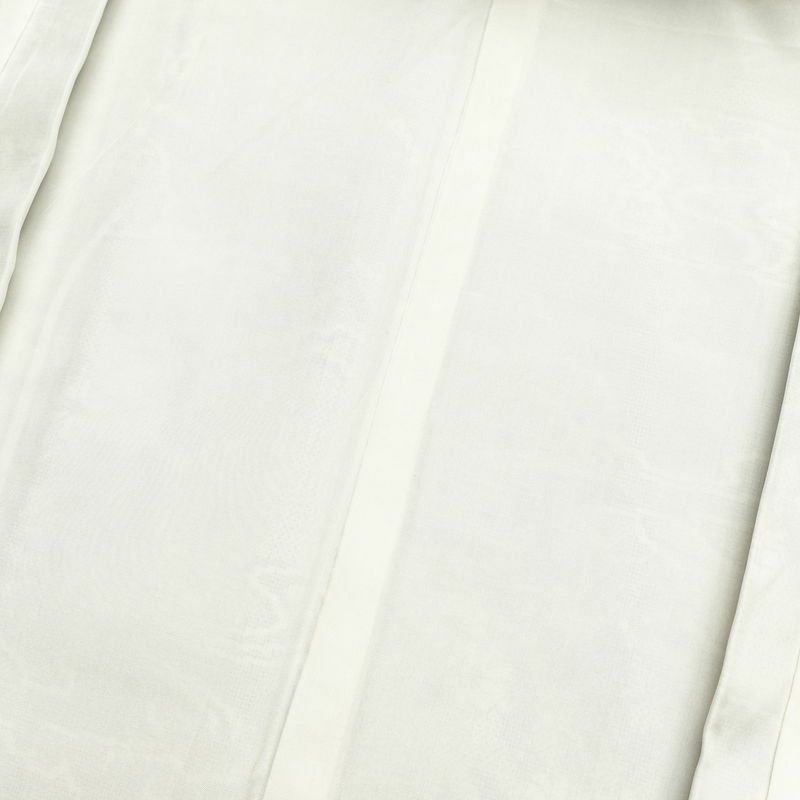 紬 正絹 古典柄 袷仕立て 身丈158cm 裄丈65cm 紬着物 グレー_画像16