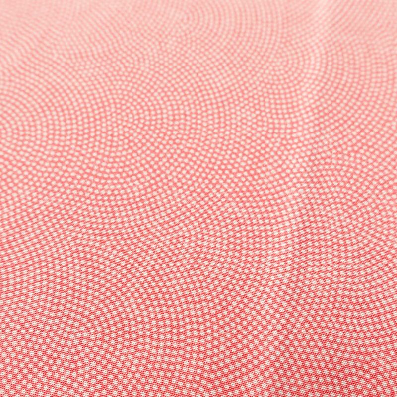 小紋 良品 鮫小紋 一部しつけ糸付き 正絹 古典柄 袷仕立て 身丈158cm 裄丈65cm ピンク_画像7