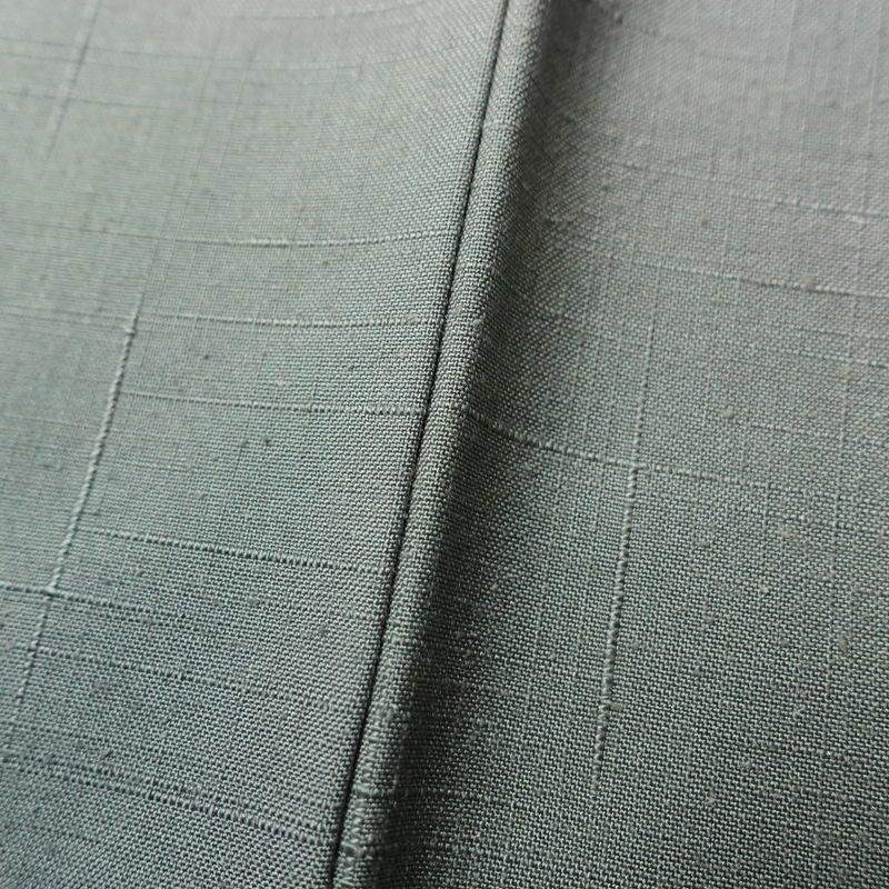 付け下げ 紬生地 正絹 その他の柄 袷仕立て 身丈157.5cm 裄丈67.5cm 紬 附下 青・紺_画像8