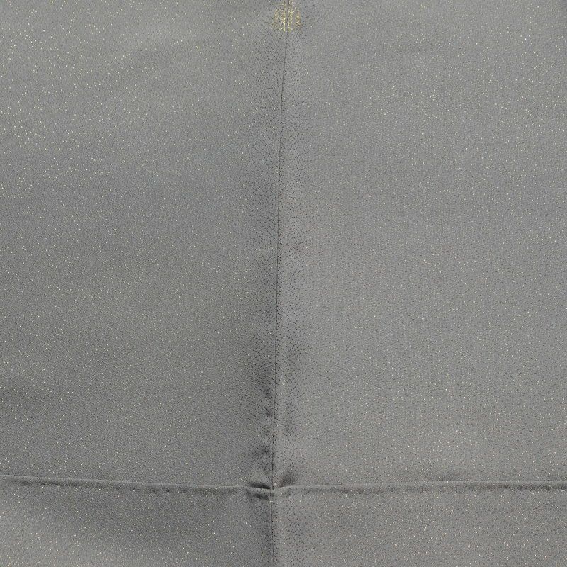 付け下げ 和田光正 落款入り 一つ紋付き 正絹 人物・動物柄 袷仕立て 身丈156.5cm 裄丈66.5cm 箔 鶴 附下 グレー_画像13