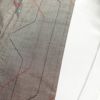 大島紬 良品 証紙なし しつけ糸付き 正絹 幾何学柄・抽象柄 袷仕立て 身丈161cm 裄丈66cm 茶_画像16
