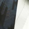 大島紬 良品 証紙なし 正絹 古典柄 麻の葉 袷仕立て 身丈160cm 裄丈66.5cm 青・紺_画像15