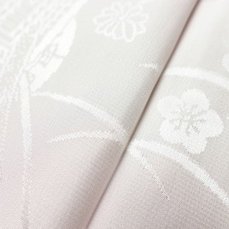 長襦袢 良品 フォーマル用 正絹 古典柄 袖無双・胴抜き 身丈138.5cm 裄丈66.5cm 一部しつけ糸付き ピンク_画像7