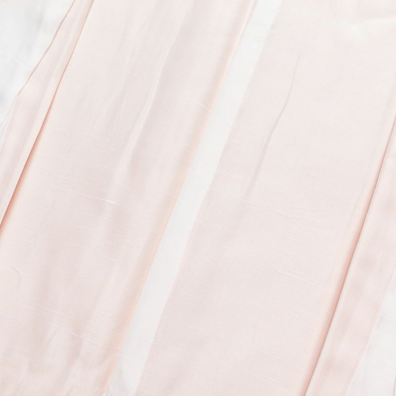 付け下げ  しつけ糸付き ポリエステル 古典柄 袷仕立て 身丈158cm 裄丈64.5cm 附下 着物 金彩 橙_画像18