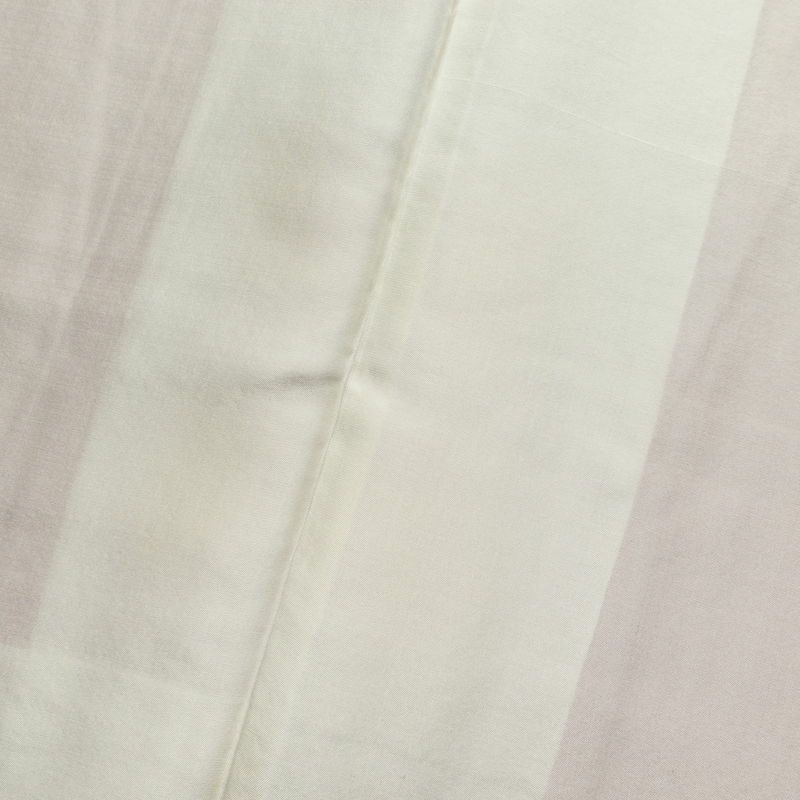 色無地 良品 一つ紋付き 正絹 無地 袷仕立て 身丈155cm 裄丈65.5cm 一部しつけ糸付き 着物 赤・朱_画像18