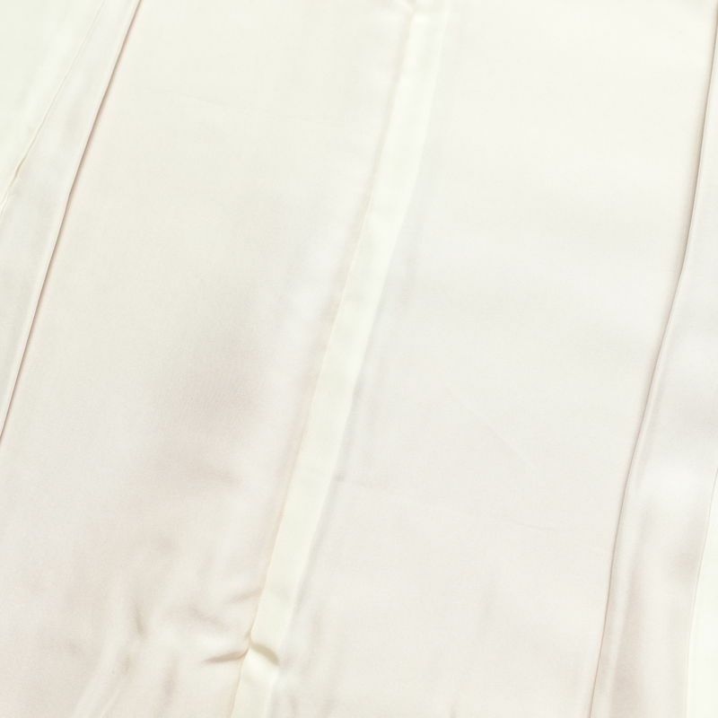 色無地 良品 しつけ糸付き 縮緬 一つ紋付き 正絹 無地 袷仕立て 身丈157.5cm 裄丈64.5cm 着物 ピンク_画像18