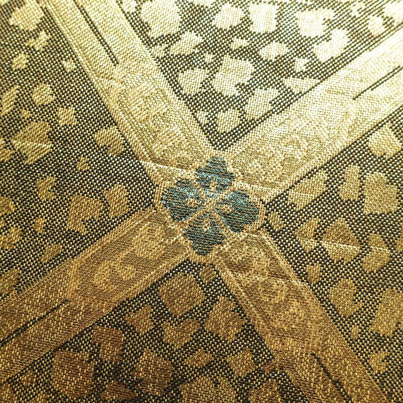 袋帯 六通柄 フォーマル用 正絹 古典柄 金・銀_画像4