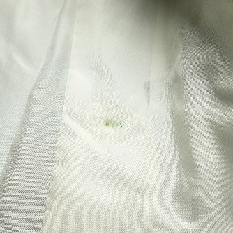 紬 良品 正絹 幾何学柄・抽象柄 袷仕立て 身丈156.5cm 裄丈63cm 一部しつけ糸付き 紬着物 黒_画像16