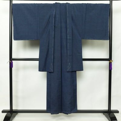 着物 紬 男性 アンサンブル 着物 羽織 襦袢 3点 セット（男性用 紬着物 