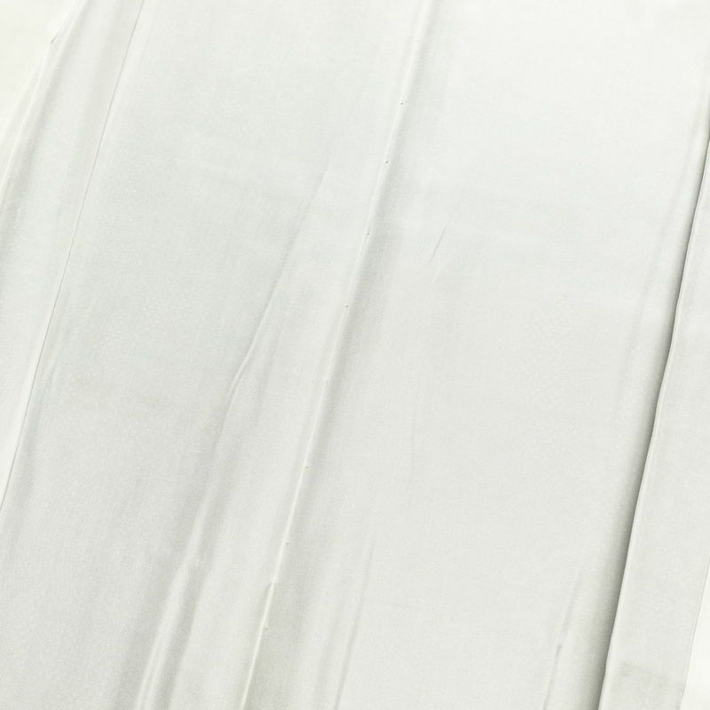 紬 良品 正絹 幾何学柄・抽象柄 袷仕立て 身丈159.5cm 裄丈64.5cm 紬着物 茶_画像17