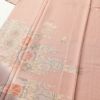 色留袖 良品 蘇州刺繍 一つ紋付き 正絹 古典柄 袷仕立て 身丈162.5cm 裄丈68.5cm 一部しつけ糸付き 着物 ピンク_画像5