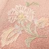 色留袖 良品 蘇州刺繍 一つ紋付き 正絹 古典柄 袷仕立て 身丈162.5cm 裄丈68.5cm 一部しつけ糸付き 着物 ピンク_画像7