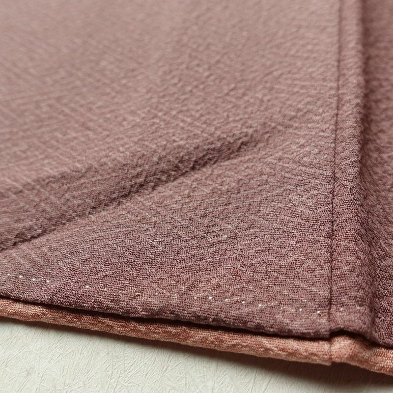 色留袖 良品 蘇州刺繍 一つ紋付き 正絹 古典柄 袷仕立て 身丈162.5cm 裄丈68.5cm 一部しつけ糸付き 着物 ピンク_画像9