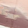 色留袖 良品 蘇州刺繍 一つ紋付き 正絹 古典柄 袷仕立て 身丈162.5cm 裄丈68.5cm 一部しつけ糸付き 着物 ピンク_画像10