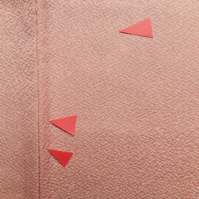 色留袖 良品 蘇州刺繍 一つ紋付き 正絹 古典柄 袷仕立て 身丈162.5cm 裄丈68.5cm 一部しつけ糸付き 着物 ピンク_画像21