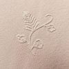 付け下げ 相良刺繍 一つ紋付き 正絹 木の葉・植物柄 袷仕立て 身丈162.5cm 裄丈65cm 附下 着物 ピンク_画像8