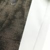 大島紬 良品 証紙なし 正絹 花柄 袷仕立て 身丈160cm 裄丈66.5cm 一部しつけ糸付き 着物 茶_画像16