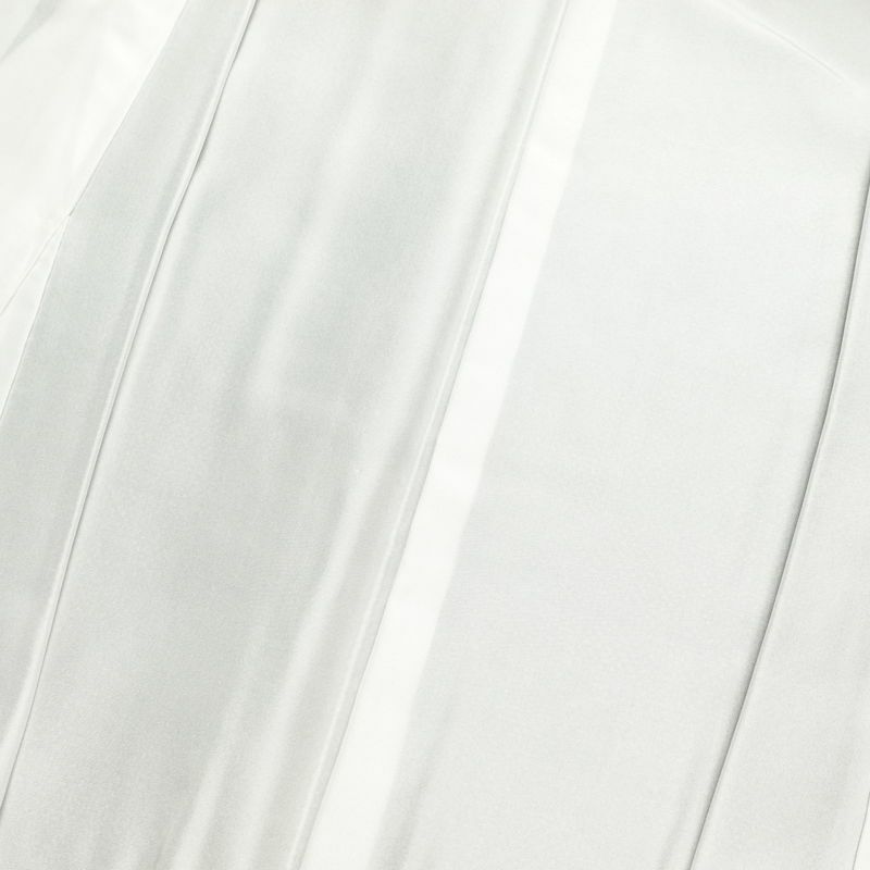 大島紬 良品 証紙なし 正絹 蝶・昆虫柄 袷仕立て 身丈164cm 裄丈67.5cm 着物 茶_画像17