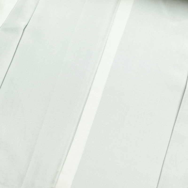 紬 良品 正絹 花柄 袷仕立て 身丈158cm 裄丈63.5cm 紬着物 グレー_画像17
