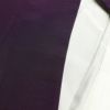 付け下げ しつけ糸付き 縮緬 一つ紋付き 正絹 袷仕立て 身丈167cm 裄丈66.5cm 箔 刺繍 着物 附下 紫・藤色_画像18