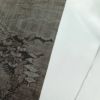 本場大島紬 証紙あり 伝統的工芸品 しつけ糸付き 正絹 風景柄 袷仕立て 身丈150cm 裄丈61.5cm 茶_画像15