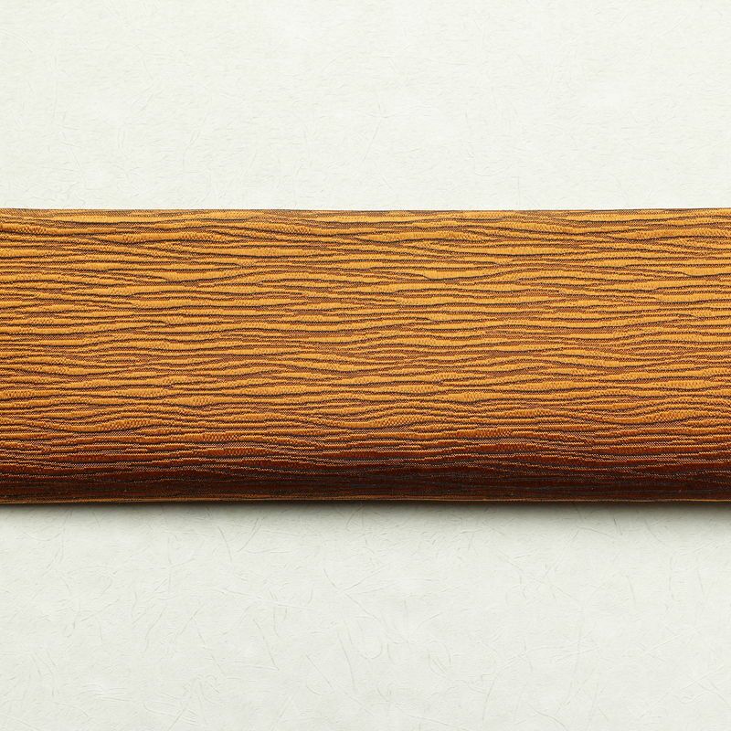 袋帯 全通柄 良品 一般用 正絹 その他の柄 橙_画像9