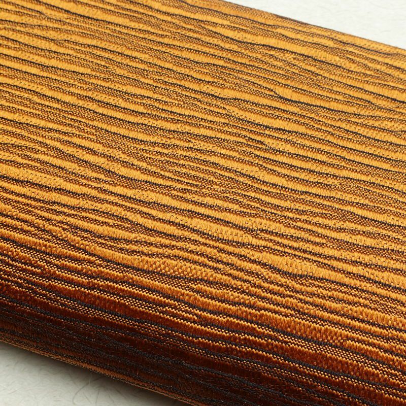 袋帯 全通柄 良品 一般用 正絹 その他の柄 橙_画像10