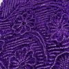 帯揚げ 絞り 正絹 花柄 紫・藤色_画像8
