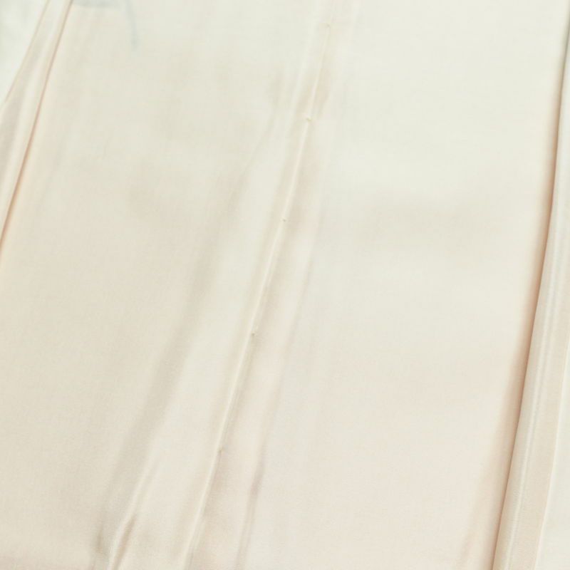 訪問着 正絹 古典柄 袷仕立て 身丈162.5cm 裄丈65cm 共八掛 着物 金彩 橙_画像19