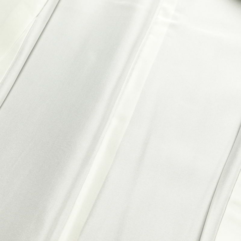 振袖 良品 正絹 花柄 袷仕立て 身丈164cm 裄丈68cm 箔 成人式 着物 紫・藤色_画像18