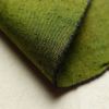 名古屋帯 紬地 太鼓柄 良品 正絹 幾何学柄・抽象柄 名古屋仕立て 緑・うぐいす色_画像10