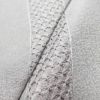 訪問着 良品 スワトウ刺繍 一つ紋付き 正絹 古典柄 袷仕立て 身丈154.5cm 裄丈64.5cm 着物 グレー_画像8
