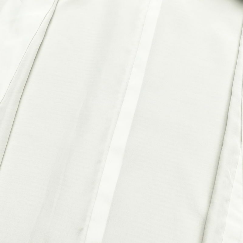 小紋 良品 正絹 縞柄・線柄 袷仕立て 身丈164cm 裄丈67.5cm 小紋着物 緑・うぐいす色_画像16