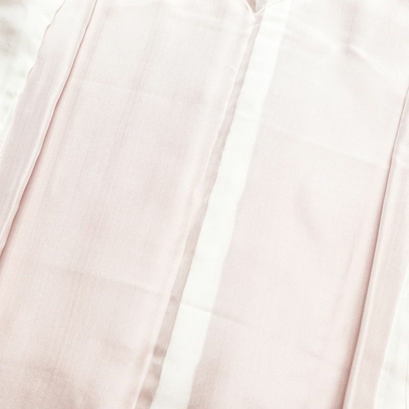 色留袖 一つ紋付き 正絹 流水・波柄 袷仕立て 身丈154.5cm 裄丈64cm 着物 ピンク_画像15