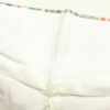 小紋 良品 しつけ糸付き 総柄 正絹 花柄 袷仕立て 身丈161.5cm 裄丈65.5cm 箔 金彩 小紋着物 緑・うぐいす色_画像19