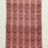 名古屋帯 全通柄 美品 正絹 幾何学柄・抽象柄 ピンク_画像7